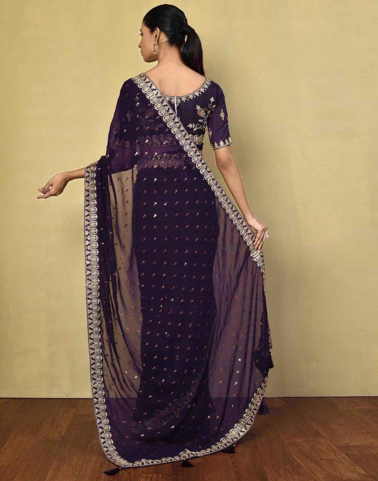 Soft Georgette fabric Saree