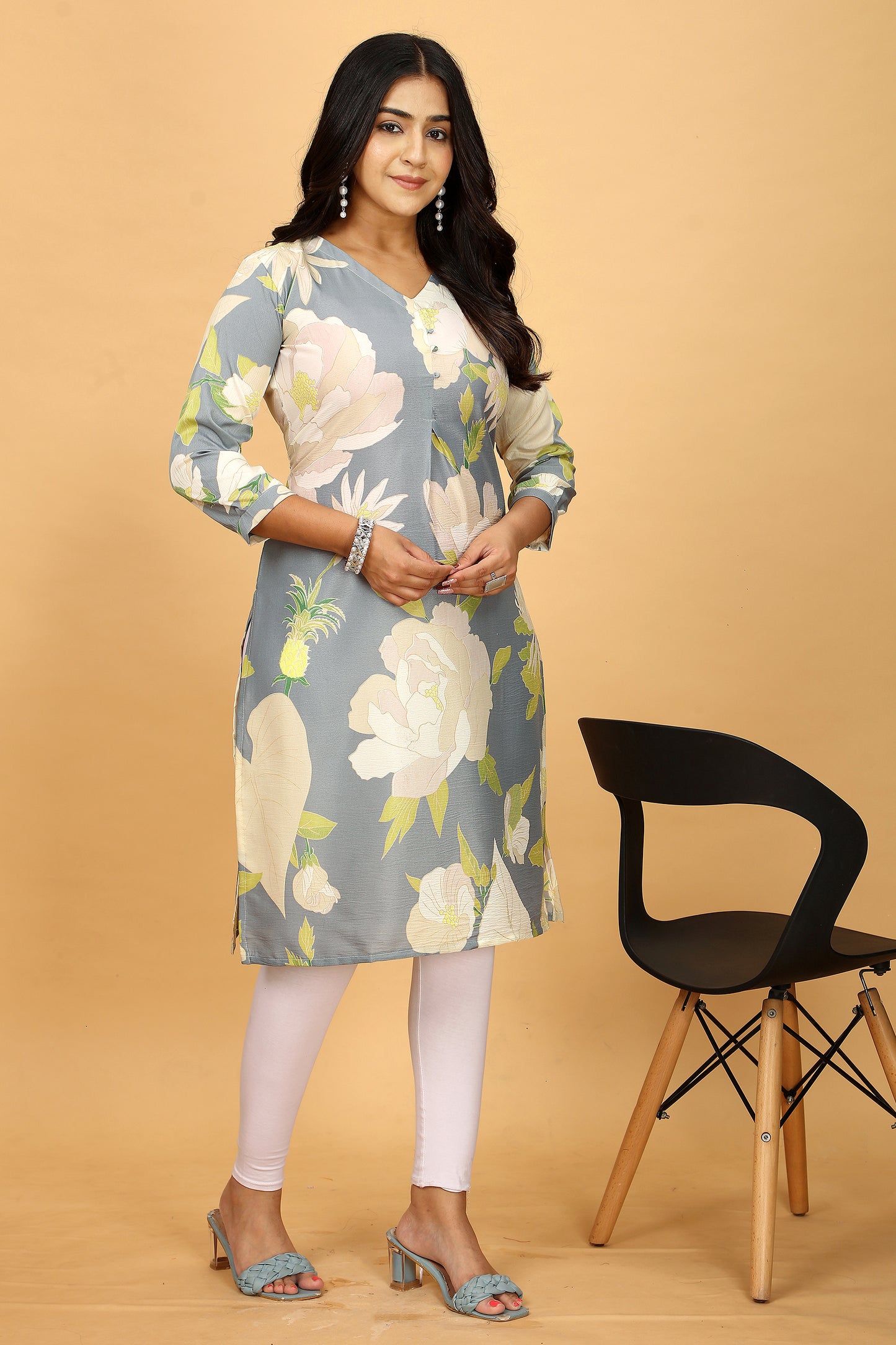 Floral Frenzy Kurta